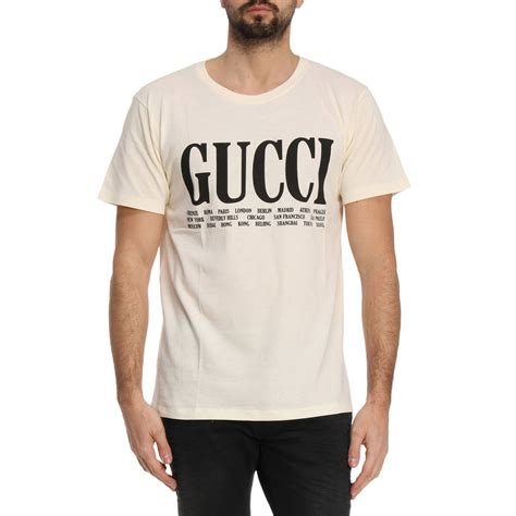 white gucci mens tshirt|gucci shirts for men price.